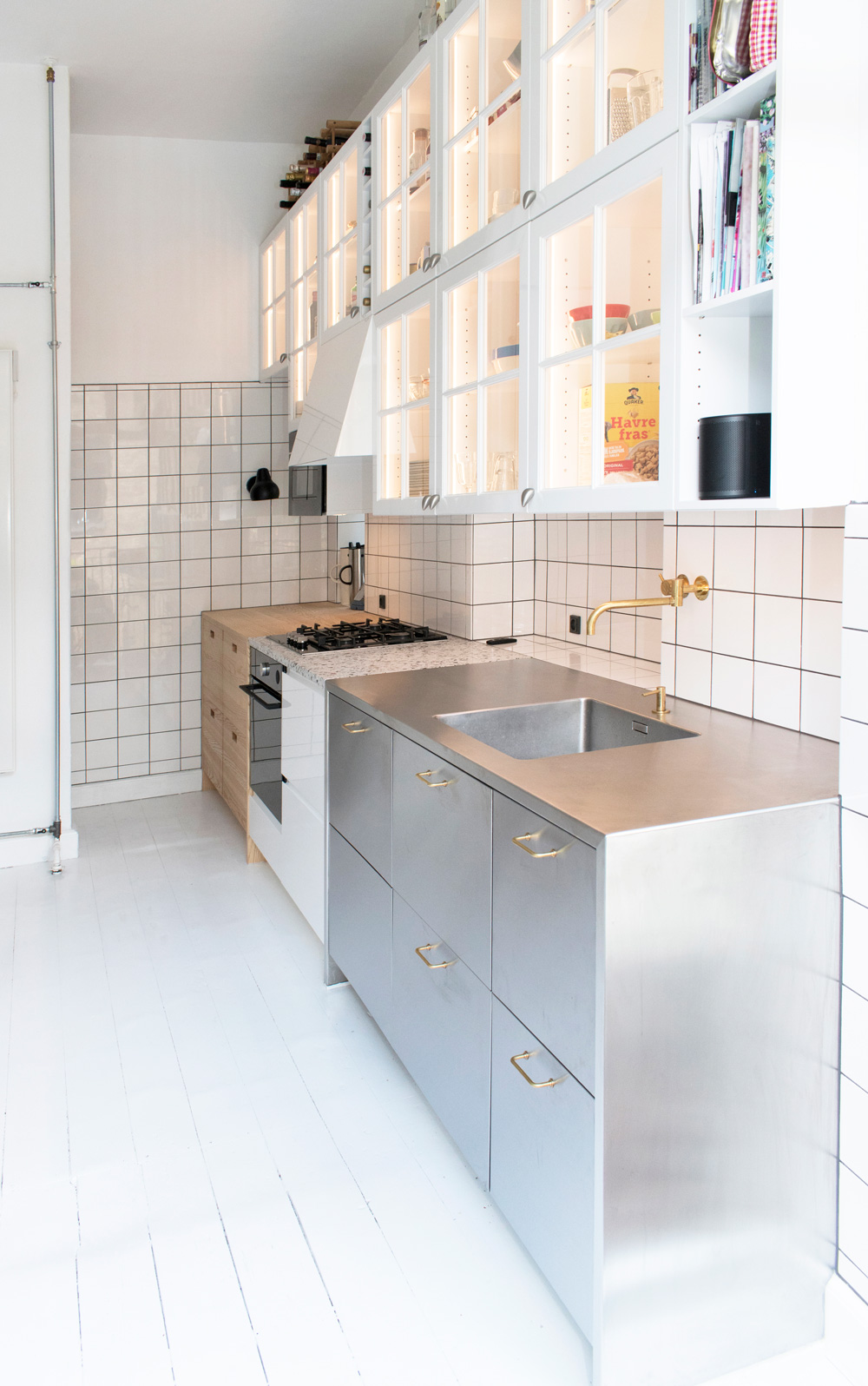 Opdelt køkkenbord